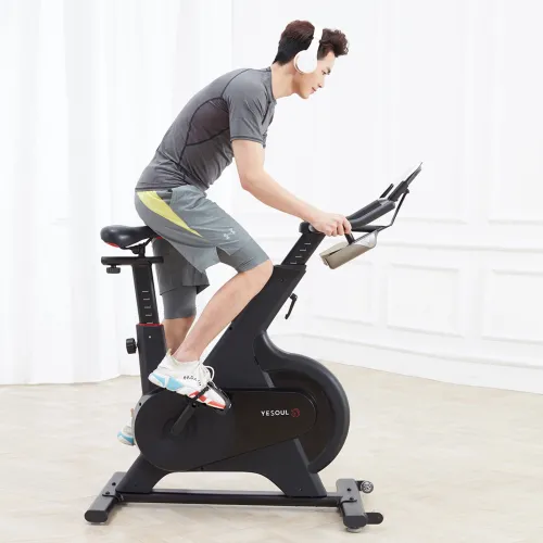 Велотренажер DFC Yesoul Smart M1 BLACK с пульсометром