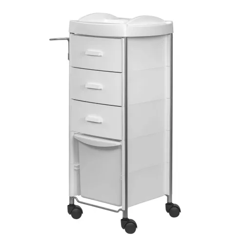 Тележка парикмахерская Глорис-03 box, черный